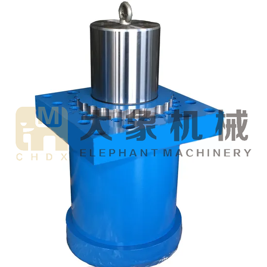 Heavy Engineering Machinery Large Hydraulic Press Square Front Flange Large-tonnage Double Acting Hydraulic Cylinder