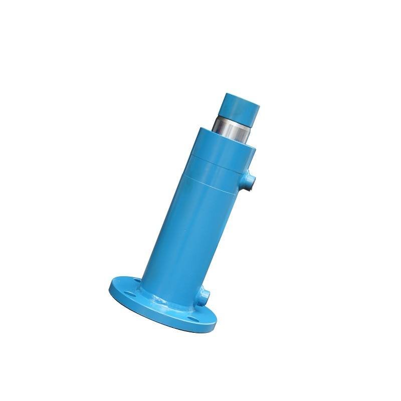 Manufacturer Supply Top Quality 100T Front Flange Hydraulic Cylinder Double Acting Cylinder Engineering Heavy Hydraulic Cylinder