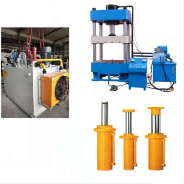Customized Double Acting Hydraulic Cylinder for Hydraulic Press Machine