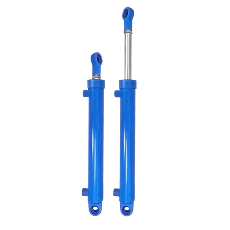 HSG Double-ear Hydraulic Cylinder Has a Bore Diameter of 40mm-60mm and the Center Distance of the Ear Holes Can Be Customized