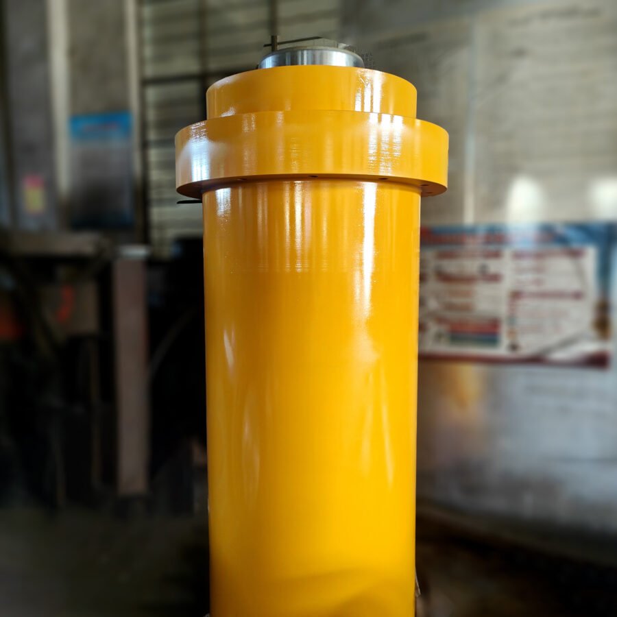 China Factory Heavy Duty High Pressure Cylinders Press Machinery Front Flange Hydraulic Cylinder 300 Ton 500 Ton