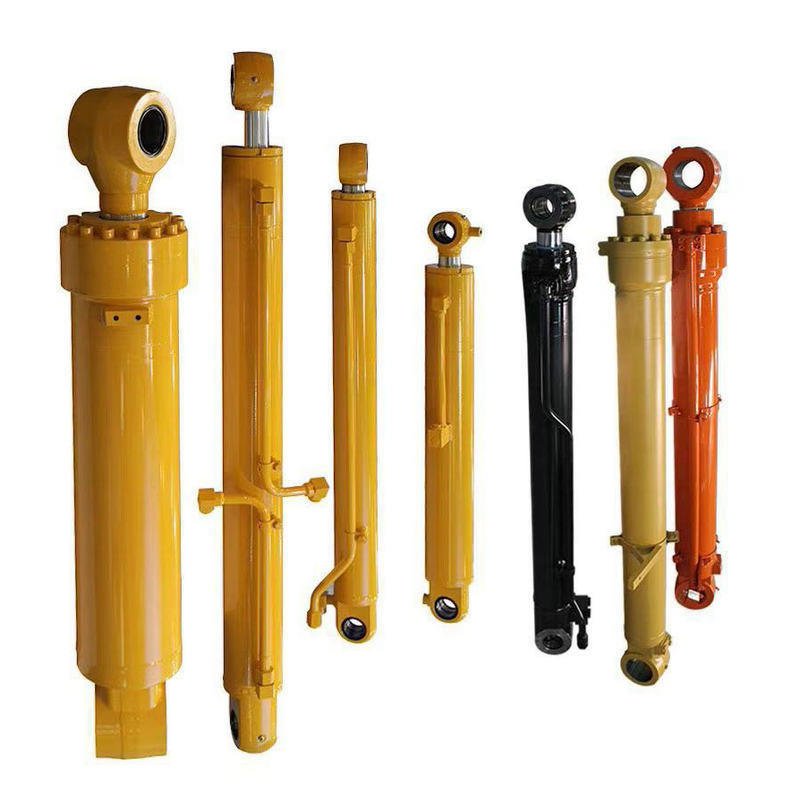 China Hot Sales Piston Telescopic Double Hydraulic Oil Cylinder Construction Machinery Cylinder With Best Price