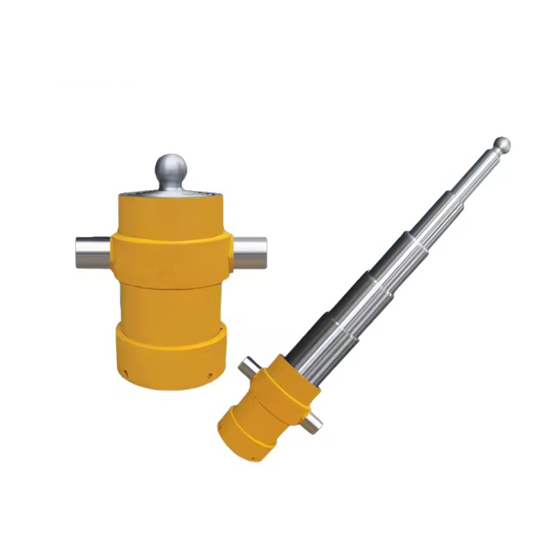 Custom Size Tipper Single Acting 3 4 5 Stages Hydraulic Cylinder Telescopic Hydraulic Cylinder