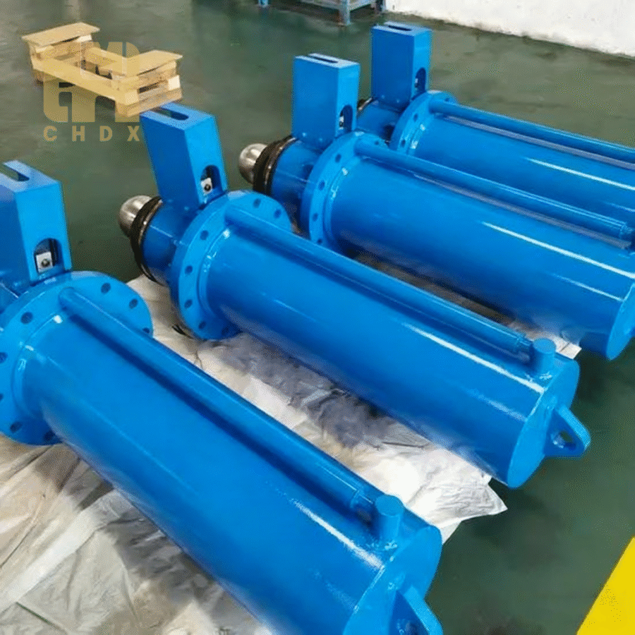 OEM Material Handling Smooth Operating Customized Arm Cylinder Double Acting High Performance Oil Pressure Hydraulic Cylinder