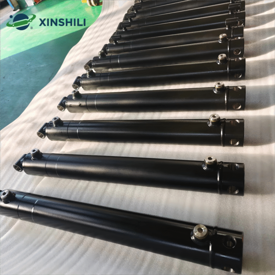 Factory Custom Mining Machinery Hard Chrome Plated Double Acting Q355B Welded Hydraulic Cylinders