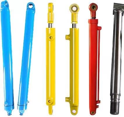 Hydraulic Telescopic Cylinder Manufacturer Mini Excavator Parts Construction Machinery Hydraulic Cylinder Spare Parts