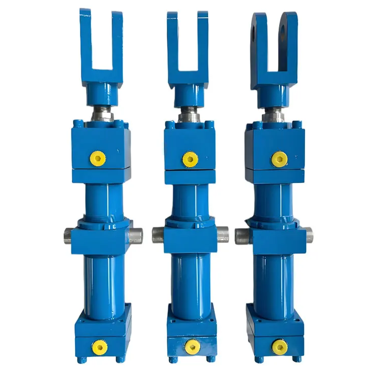 Factory Direct 3000mm Stroke 80T High Pressure Hard Chrome Rod Industrial Hydraulic Oil Cylinder