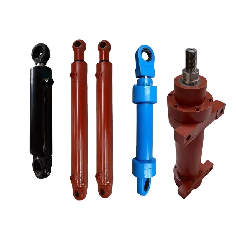 Electric Hydraulic Cylinder Plunger Single and Double Lifting Hydraulic Cylinder Engineering Metallurgy Hydraulic Cylinder