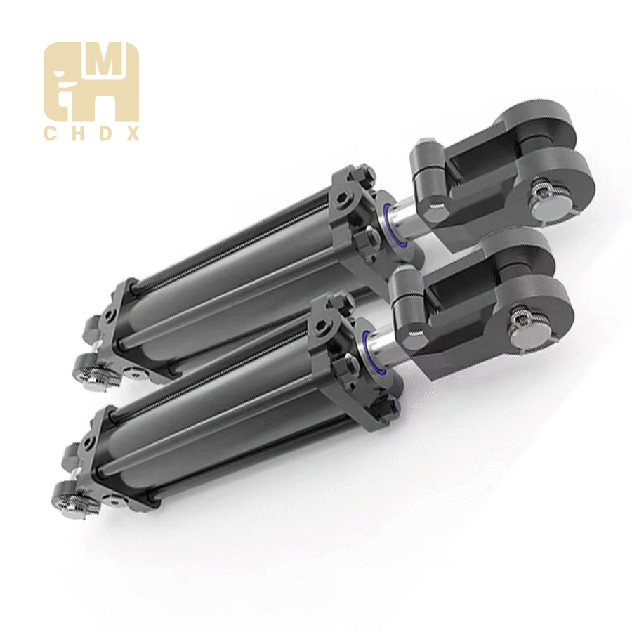 OEM Service Waste Bin Lifter Cylinder Garbage Truck Side Loader Container Lifting Double Acting Sanitation Hydraulic Cylinder