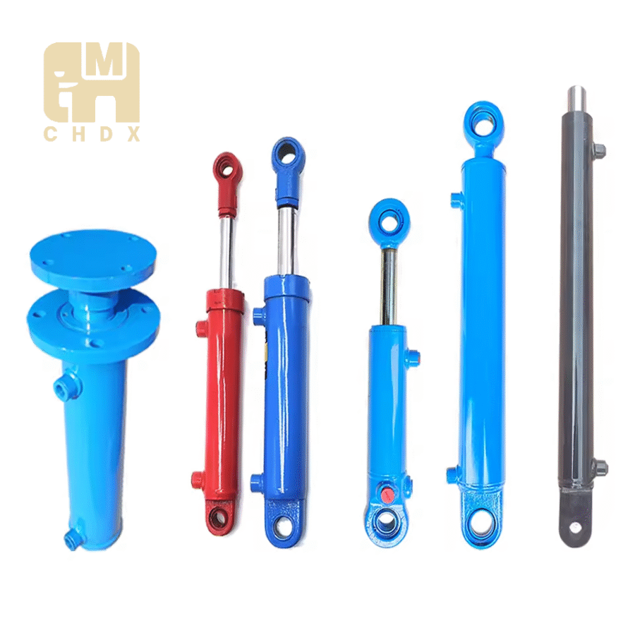 ISO-Certified Boom Double Acting Customized Oil Pressure Cylinder Injection Molding Low Maintenance Hydraulic Cylinder