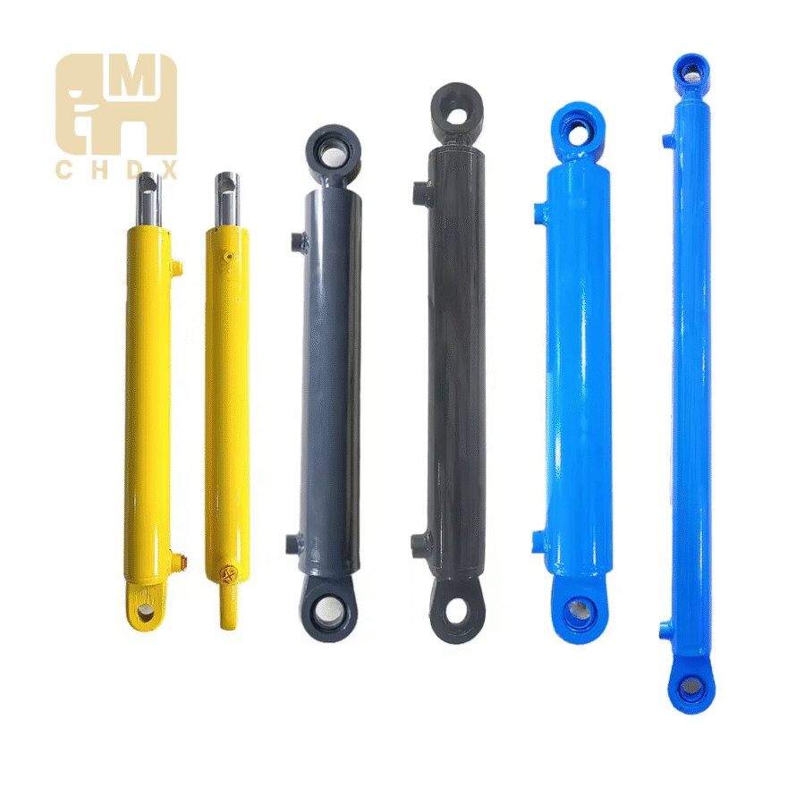 Durable Boom Cylinder Double Acting Customized Oil Pressure Cylinder Fertilizer Spreader Elevator Accessory Hydraulic Cylinder