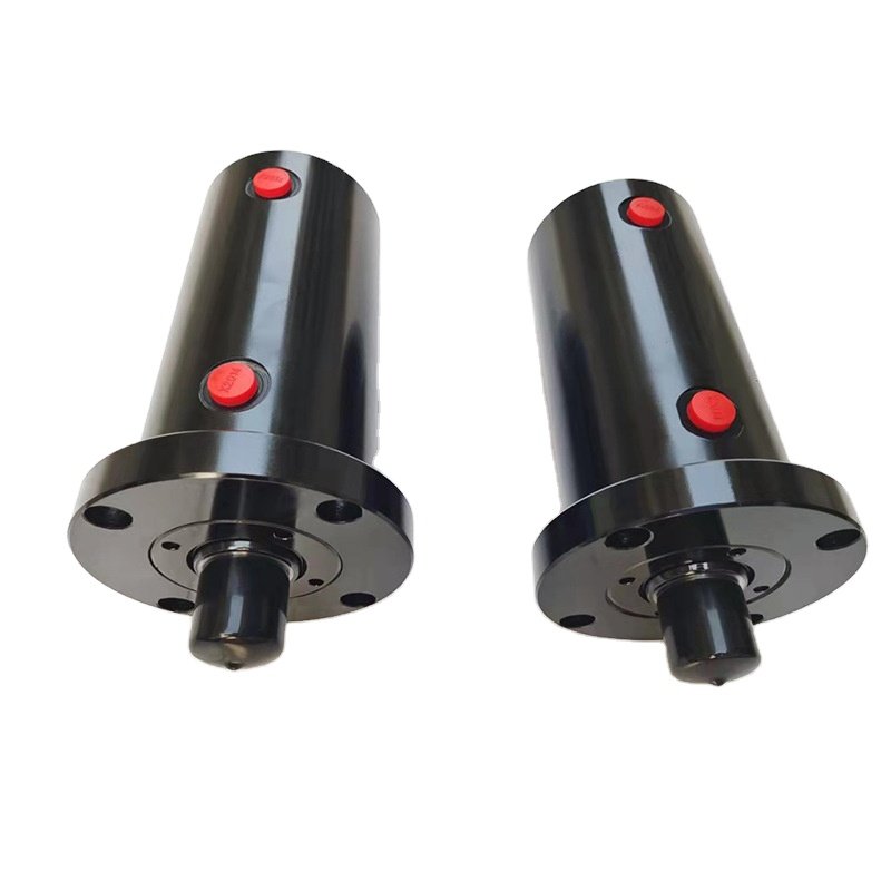 China Factory Heavy Duty Large Flange Hydraulic Cylinder for Excavators and Construction Machinery With Best Price