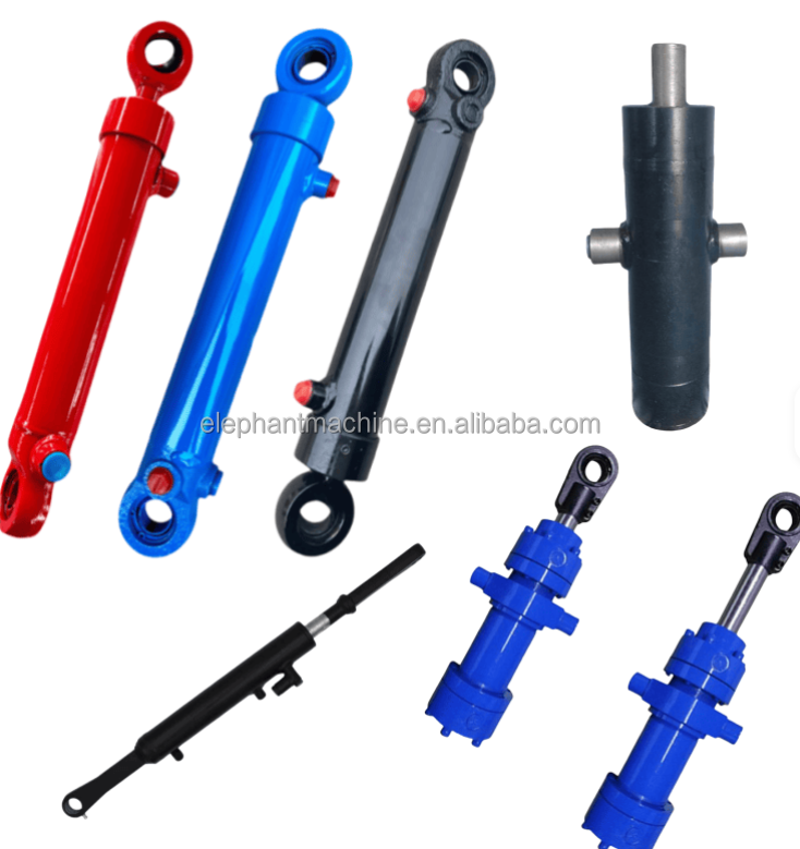 Ceramic Powder Compacting Press Machine 50 Ton Double Acting Flange Mount High Density Material Compression Hydraulic Cylinder