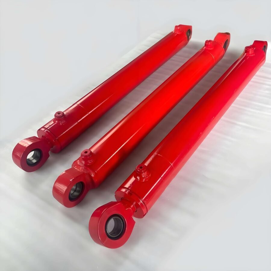 Free Shipping Truck Mounted Crane Telescopic Boom Extension Multi Stage Cable Chain System Lifting Hydraulic Cylinder