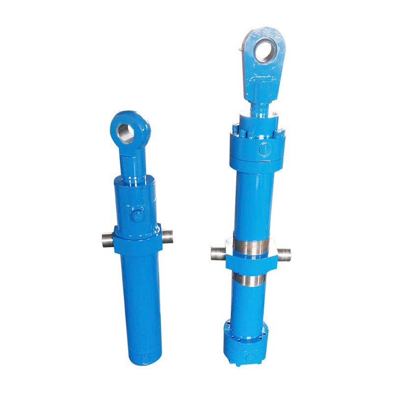 OEM Double Ear Double Acting Hydraulic Cylinder High Pressure Heavy Duty Hydraulic Cylinder for Excavator Loader