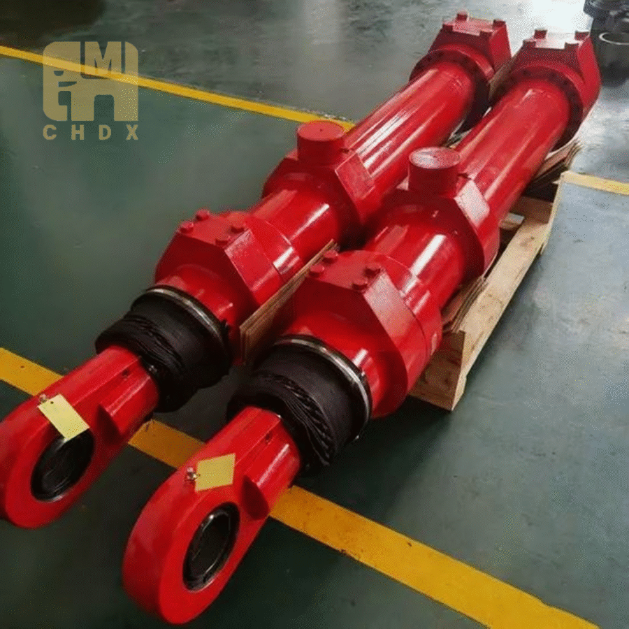 Energy Saving Rotary Drilling Rig Mast Luffing Parallelogram Mechanism High Stability Foundation Machinery Hydraulic Cylinder