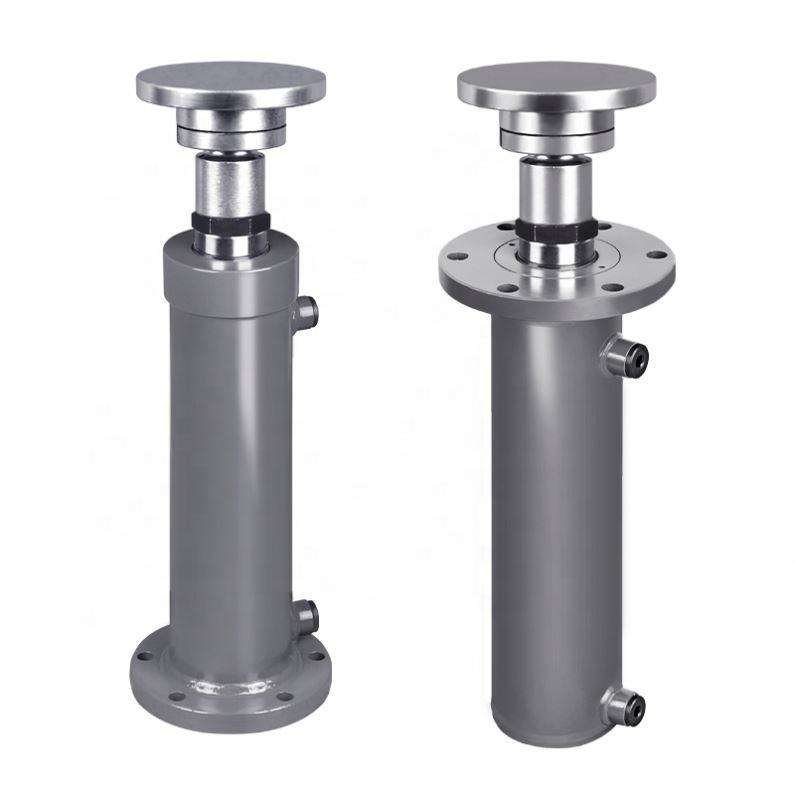 Customizable Double-Rod Double-Acting Cushioned High-Pressure Stainless Steel Metallurgical Machine Smooth Hydraulic Cylinder