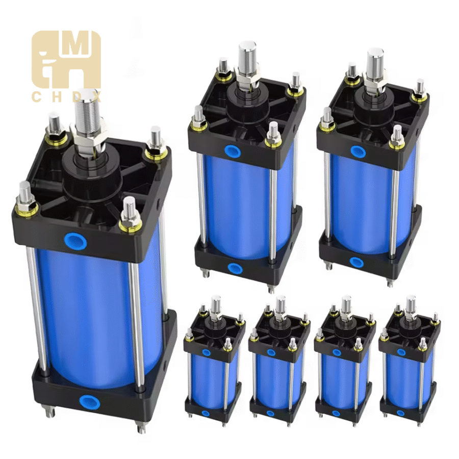 High Force Construction Bucket Cylinder Parts Hydraulic Hitch Lift Cylinder Heavy Duty Crane Hydraulic Cylinder