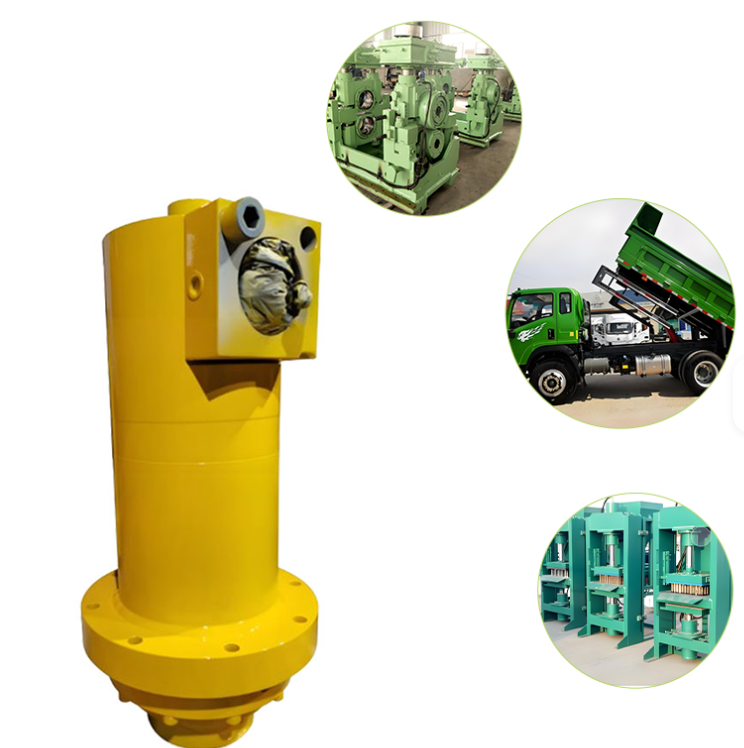 Custom Single Acting Heavy Duty 50ton 60ton Steel Dump Truck/Lorry Various Industries Telescopic Lifting Hydraulic Cylinder