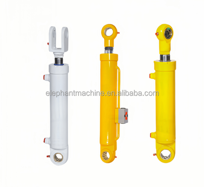 Large Industrial Beam Straightening Press Lift Machine 400 Ton Single Acting Beam Alignment Lift Compression Hydraulic Cylinder