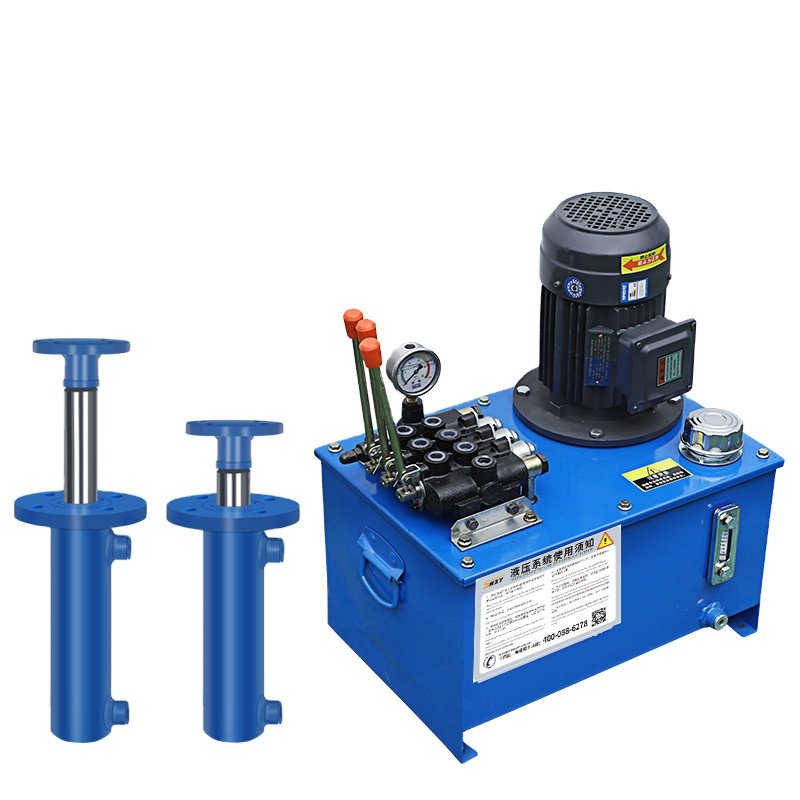Manufacturers Supply Hydraulic System Hydraulic Cylinder Complete Set of Pump Station Lifting and Telescopic Hydraulic Station