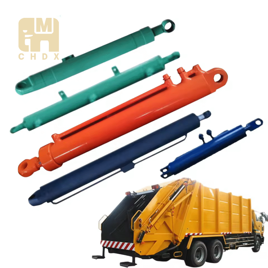 ISO-Certified Stepper Dump Truck Double Acting Hydraulic Pump Piston Sprayer Fast Responding Hydraulic Cylinder