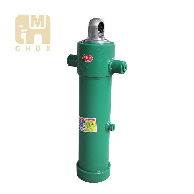 Industrial Shaft Straightening Workshop Press Machine 80 Ton 200 Ton Single Acting Eye Mount Metal Shaft Hydraulic Cylinder