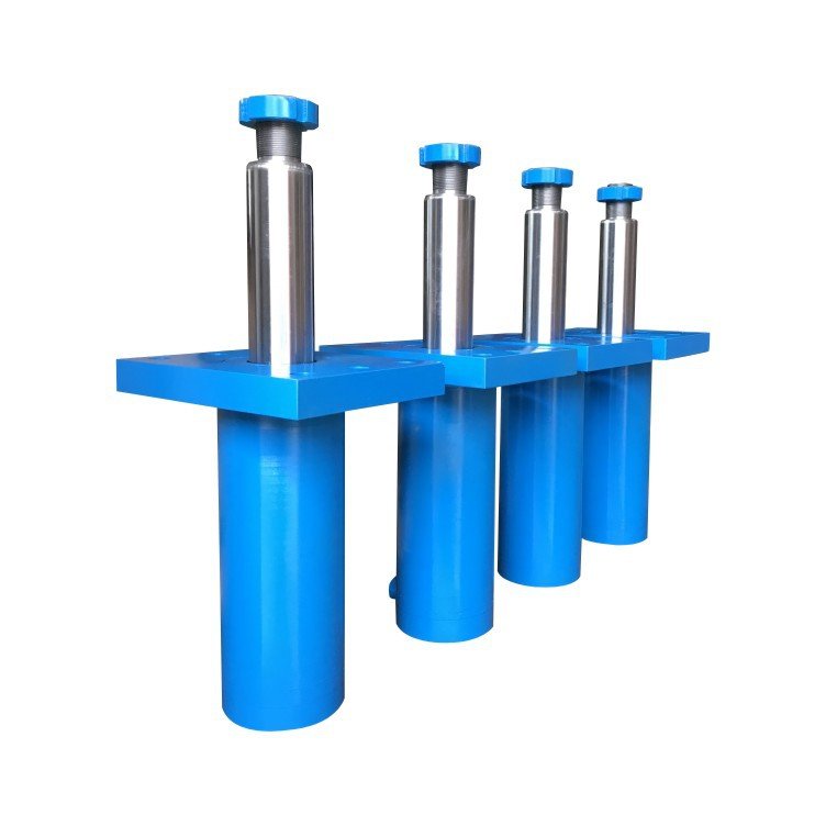 Manufacturers Produce High-pressure Welding Single and Double Telescopic Hydraulic Cylinders for Brick Machine