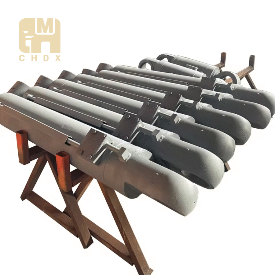 Heavy Duty Bucket Cylinder Steering Customized Oil Pressure Cylinder Compactor Cylinder Controlled Movement Hydraulic Cylinder