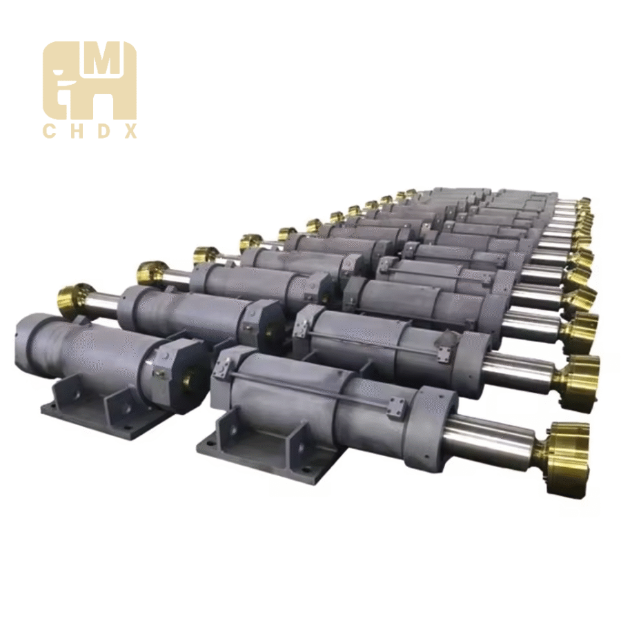 Durable Boom Cylinder Ejector Parts Hydraulic Crane Luffing Cylinder Garbage Truck Premium Materials Hydraulic Cylinder