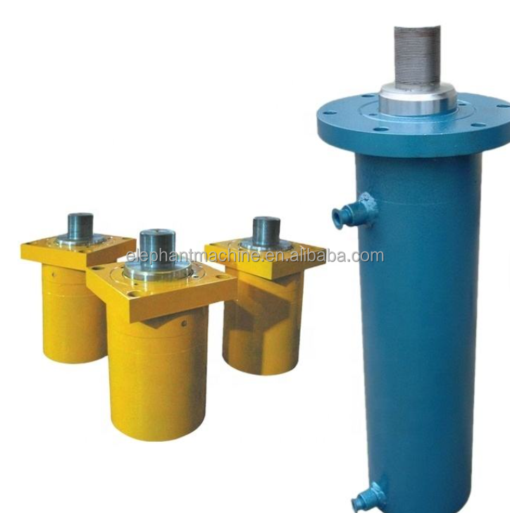 Garbage Truck Tailgate Lift Hopper Lifting Double Acting Safety Valve Integrated Sanitation Machinery Hydraulic Cylinder