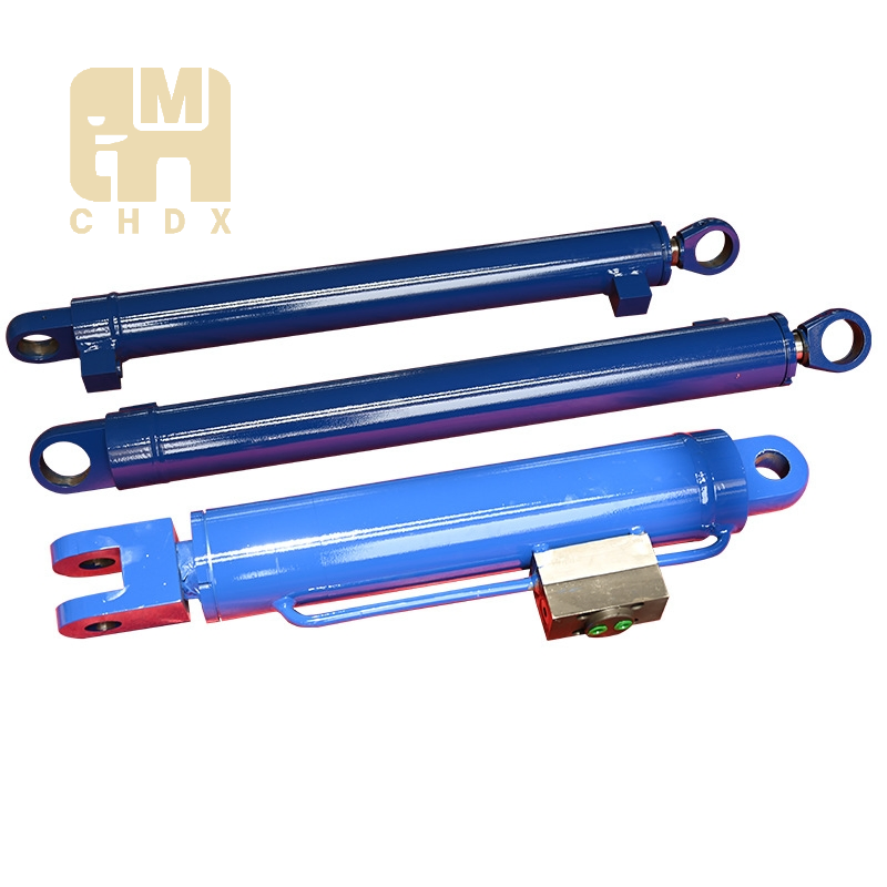 Tube Expansion Lift Machine 100 Ton Double Acting Clevis Mount High Strength Tube Forming Lift Compression Hydraulic Cylinder