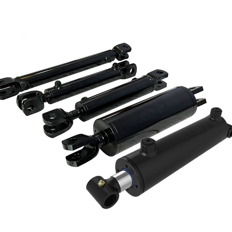 Cutting Platform Lifting Rod Eye Mount Farm Cross Combine Harvester Long Stroke Hydraulic Cylinder