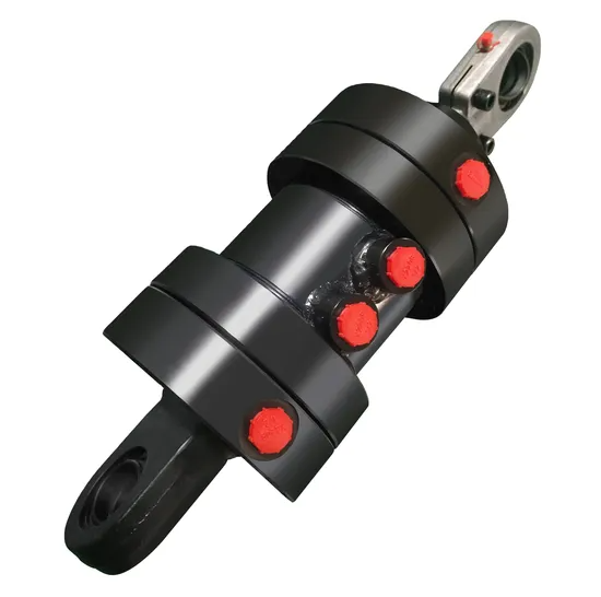 China Factory Custom Industry Piston Cylinder Cushioning 8 Tons Heavy CD 250 Double Acting Heavy Duty Hydraulic Cylinder