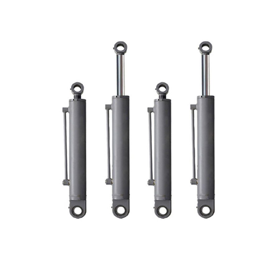 Agriculture Industries HCIC TIE-ROD Cylinders 2500 PSI Clevis Mounts 8 Tonne Heavy Duty Mini 80 Hydraulic Cylinders