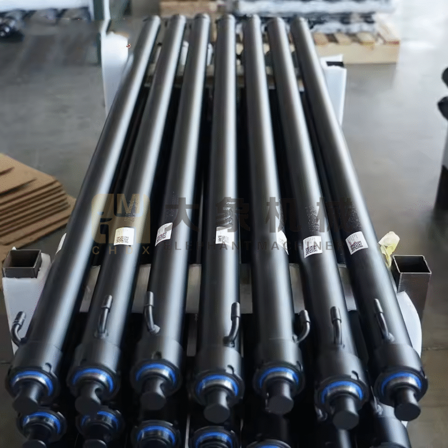 Factory Wholesale Agricultural Machinery Harvester Double Acting Hydraulic Tilt Cylinder