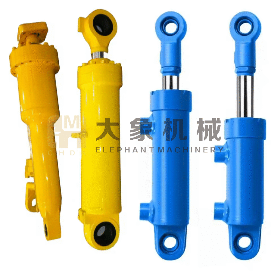 OEM Customized Agriculture Lift Trailer Loader Metallurgy Marine Telescopic Double Acting Hydraulic Cylinder