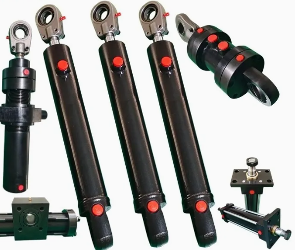 China Hydraulic Factory Custom Different Hydraulic Cylinders Clevis Flange Hydraulic Cylinder