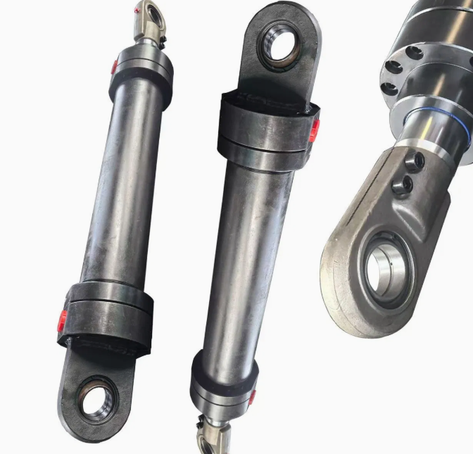 Customizable Single/Double Acting Hydraulic Oil Cylinder Flange Earrings Dump Trailer Household Hydraulic Cylinder