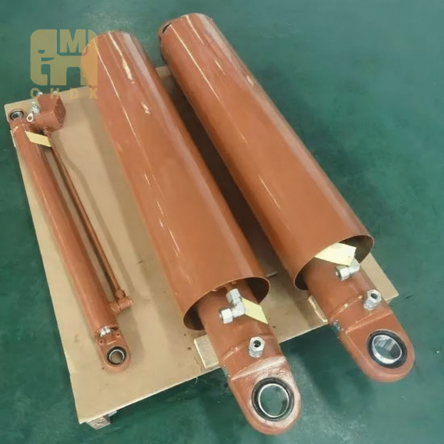 High Force Loading Double Acting Customized Oil Pressure Cylinder Converter Factory Direct Hydraulic Cylinder