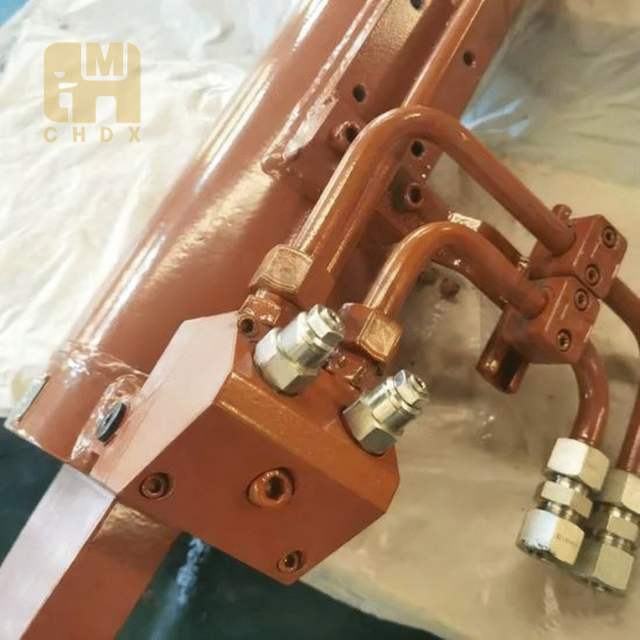 Precise Control Luffing Cylinder Double Acting Customized Oil Pressure Cylinder Fork Lift Long Service Life Hydraulic Cylinder