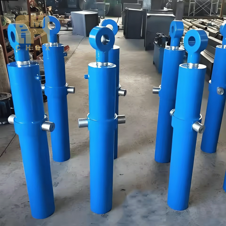 High Accuracy Farm Machinery Double Acting Customized Oil Pressure Cylinder Shipbuilding Fast Responding Hydraulic Cylinder