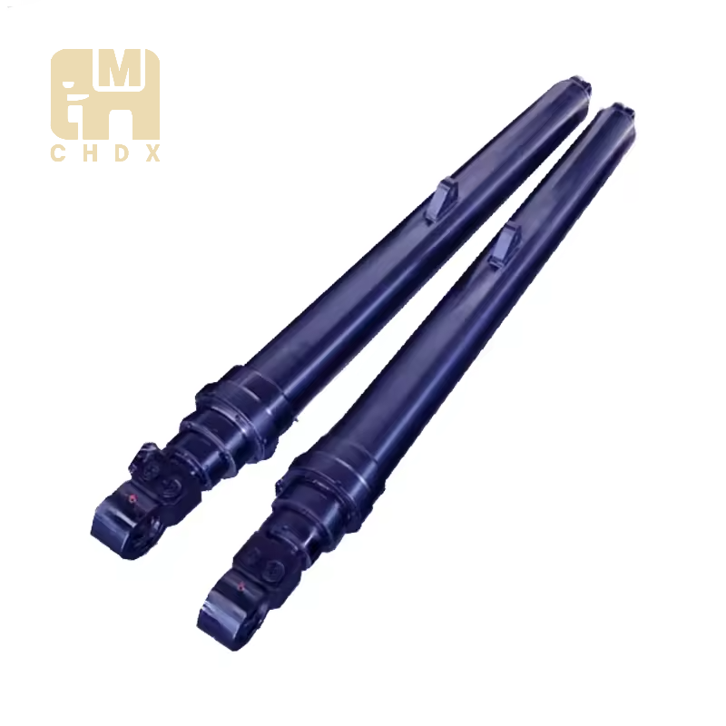 Heavy Duty Carbon Steel Compaction Customized Oil Pressure Cylinder Header Lift Cylinder General Accessories Hydraulic Cylinder