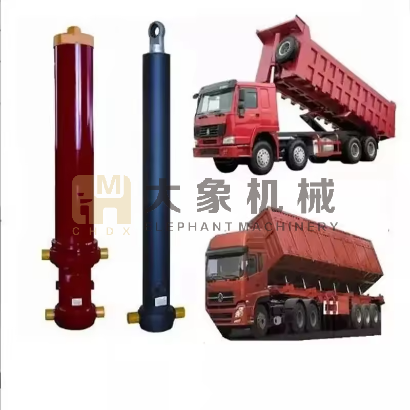 Road Maintenance Hydraulic Push Rod Vehicle Hydraulic Control System Piston Rod Seal Kit Valve Power Pack Hydraulic Cylinder
