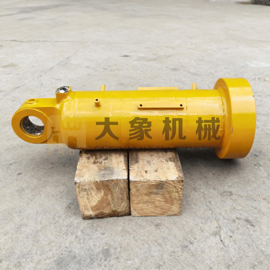 CE Approved Single Acting Eye Type Excavator Arm System Crawler Digging 385C 3228719 Excavator Boom Oil Cylinder