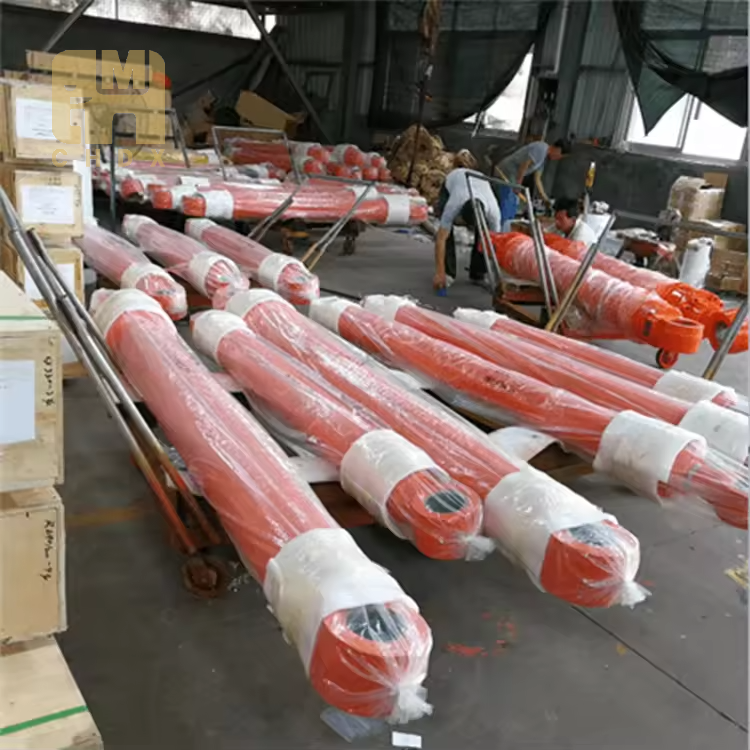 Road Marking Vehicle Hydraulic Paint System Jack Piston Rod Seal Kit Lifting System Valve Assembly Hydraulic Cylinder