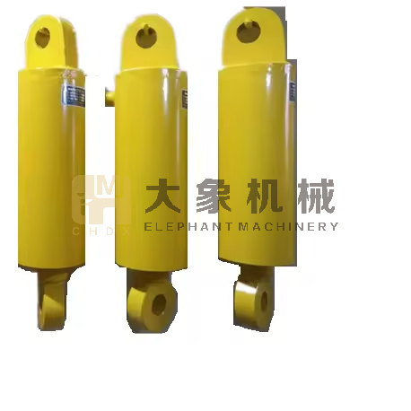 Mobile Crane Single Acting Telescopic Type Load Holding Valve Multi Stage Seal Telescopic Guide Hydraulic Cylinder