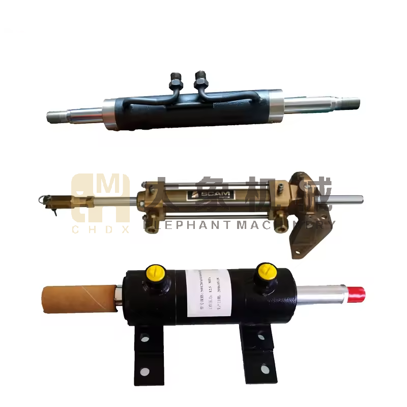 Large Piston Reinforced Tube 300bar Pressure Long Stroke Rear Dump Mechanism Mine Truck Heavy Transport Hydraulic Cylinder