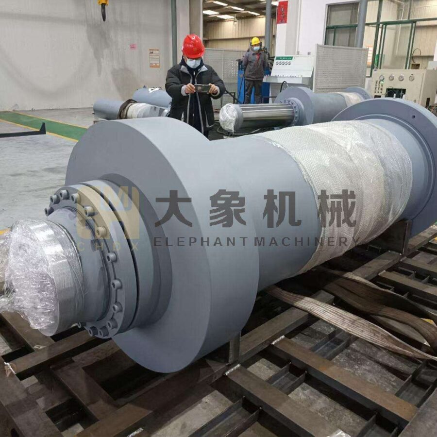 Wastewater Treatment Single Acting Piston Type Finish Surface Corrosion Resistant Seal Filtration System Hydraulic Cylinder