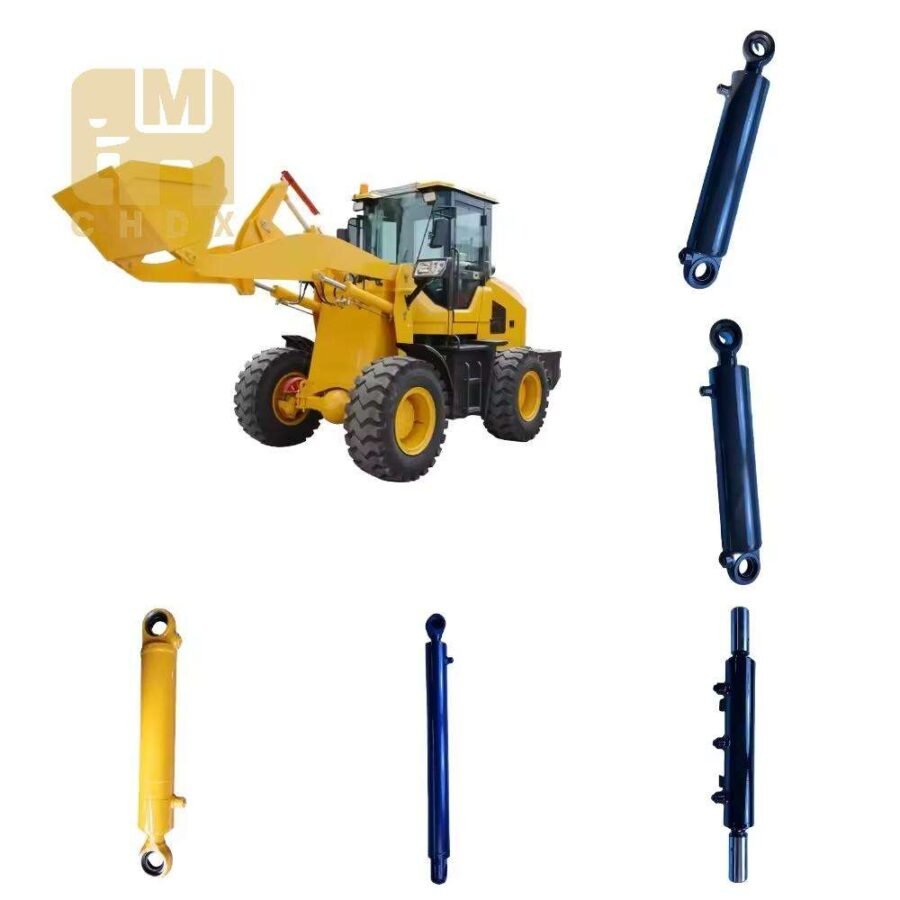 High Pressure 250bar Large Bore 180mm Landing Gear Lift System Industrial Transport Equipment Semi Trailer Hydraulic Cylinder